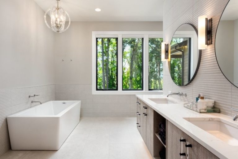 Completed bathroom renovation ready for final inspection and handover